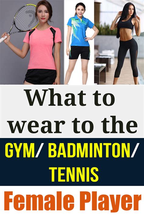 Guide To Badmintontennis Fashion And Clothing Heres