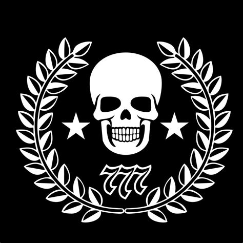 Military Emblem With Skull 617080 Vector Art At Vecteezy