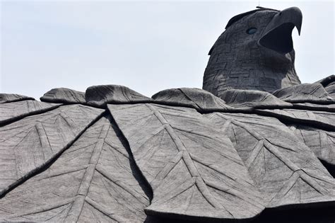 Architecture Of The Statue Of Jatayu Jatayu Earths Centre Kerala