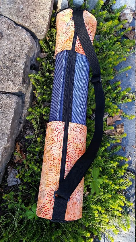 Easy Go Yoga Mat Bag Yoga Mat Carrier Multipurpose Bag Batik