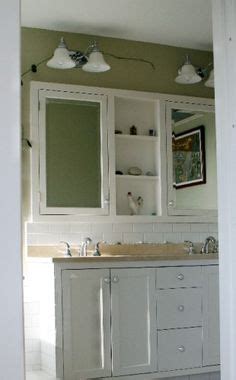 See more ideas about mirror cabinets, cabinet, medicine cabinet mirror. Love the built-in medicine cabinet/mirror combo and the ...