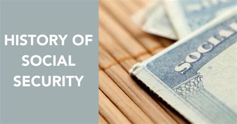 History Of Social Security Capital Plan Advisors