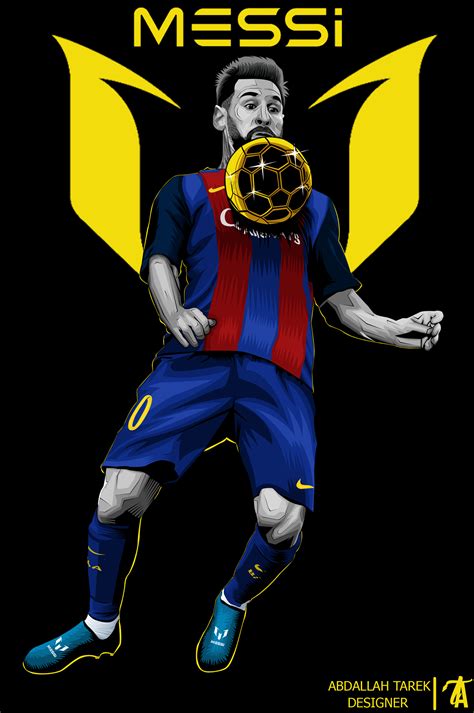 Vector Art For Lionel Messi Behance