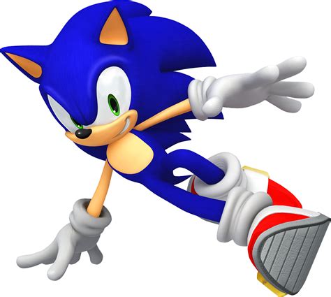 Sonic Unleashed Sonic Drifting Render Sonic The Hedgehog Gallery