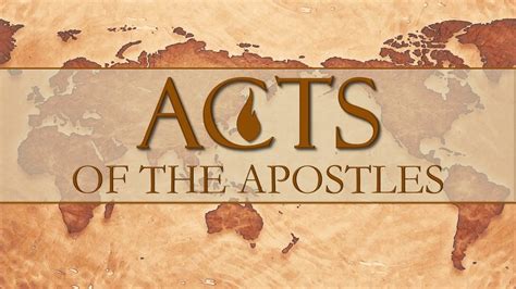 Acts Of The Apostles Part 6 Acts 242 47 Youtube