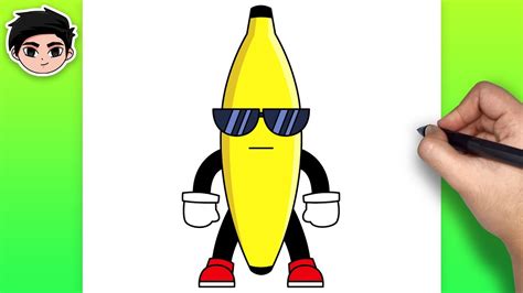 How To Draw Banana Guy From Stumble Guys Easy Step By Step Youtube