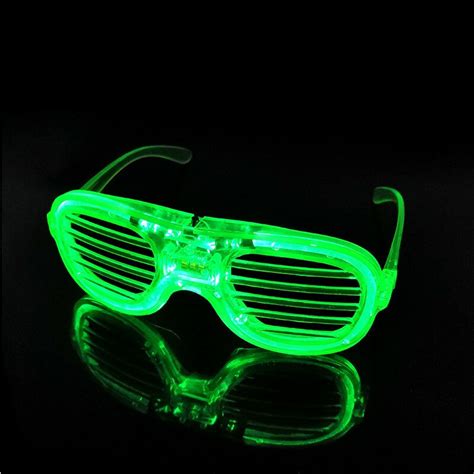 led laser glasses cyberpunk clothing