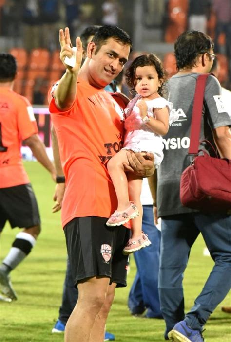 Celebrity Clasico 2017 Football Match Ziva Dhoni