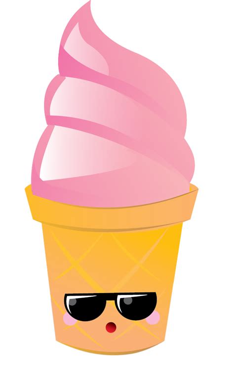 Kawaii Clipart Ice Cream Kawaii Ice Cream Transparent Free For