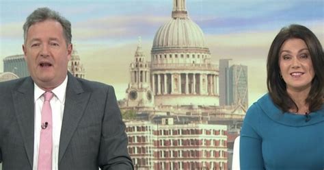 Piers Morgan Sparks Fan Meltdown As He Reunites With Susanna Reid For Breakfast Daily Star