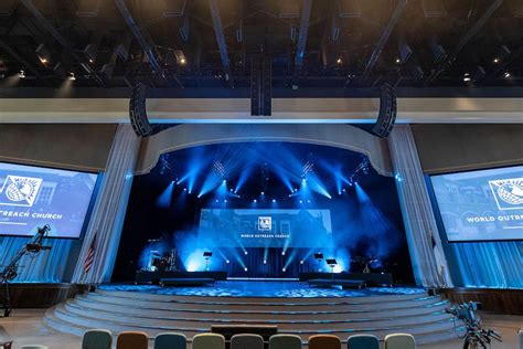 World Outreach Church First House Of Worship To Install L Acoustics K3i