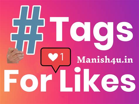 Best Hashtags For Instagram Likes Manish4u