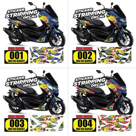 Jual Sticker Striping Yamaha Nmax New 2020 2021 Variasi Glossy Semua
