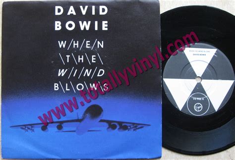 Totally Vinyl Records Bowie David When The Wind Blows