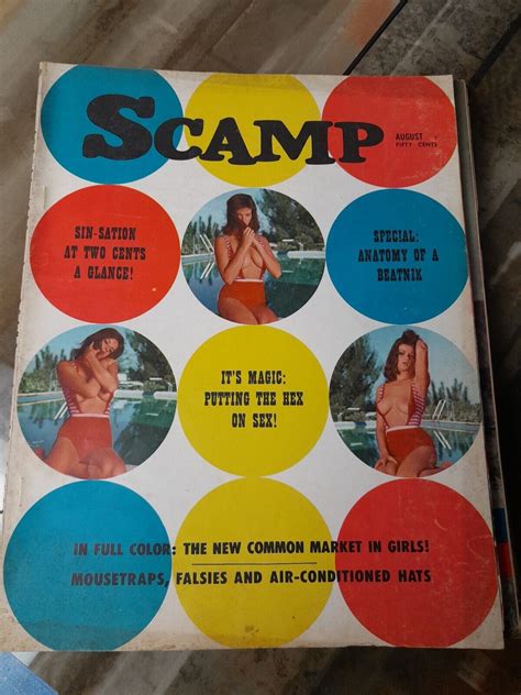 SCAMP AUG PIN UP CHEESECAKE HEX ON SEX U Magazine Pictured Received EBay