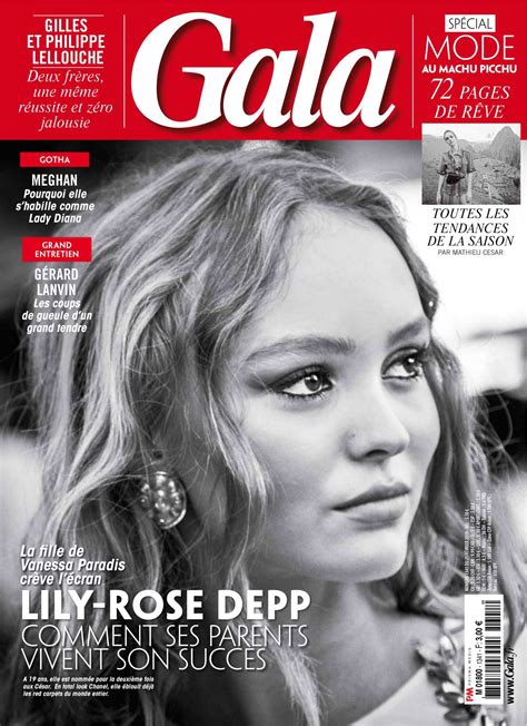 Lily Rose Depp Gala France Magazine February 2019 Gotceleb