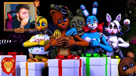 Las Mejores Animaciones De Navidad De Five Nights At Freddy S Muy Sexy Leon Picaron Youtube