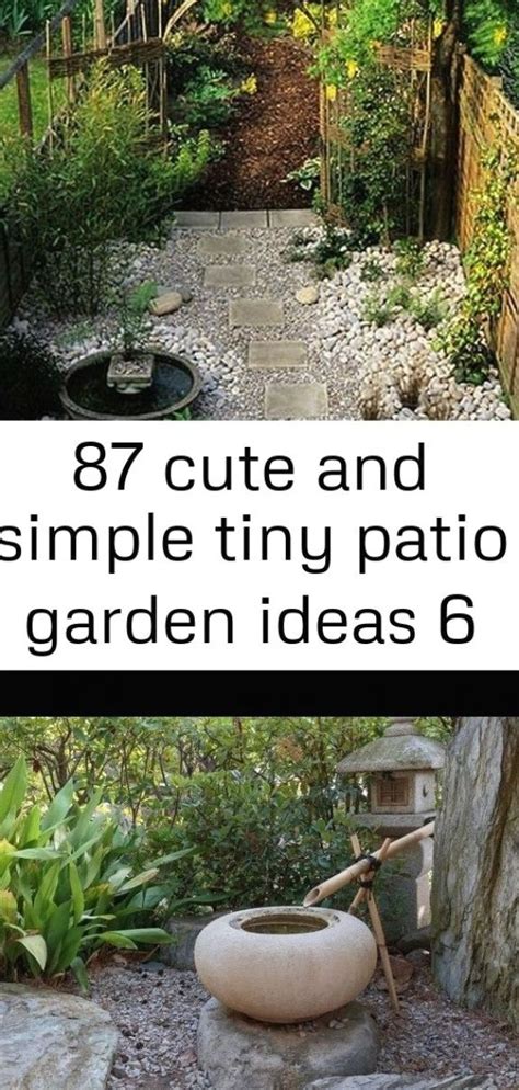 Cute And Simple Tiny Patio Garden Ideas 16 I Love Japanese Garden