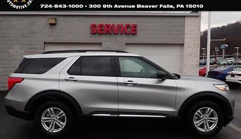 2020 Ford Explorer XLT 4WD in Iconic Silver Metallic - B56135 | All