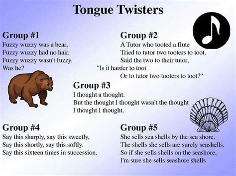 Pin By Emm Q On Tongue Twisters Tongue Twisters Tongue Twisters For
