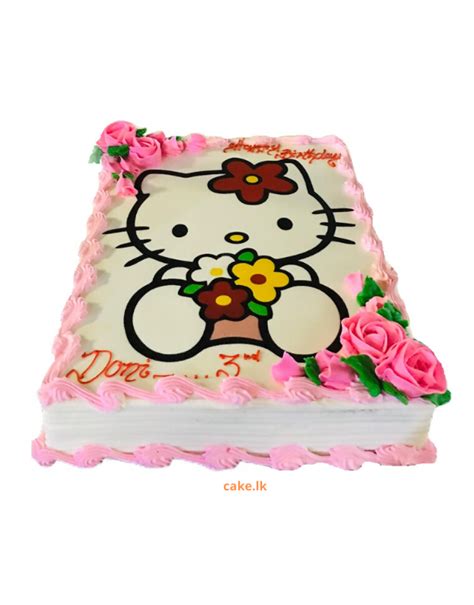 Cake Lk Hello Kitty Print Cake 2kg