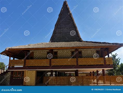 Rumah Budaya Sumba West Usmba Indonesia Stock Image Image Of Museum