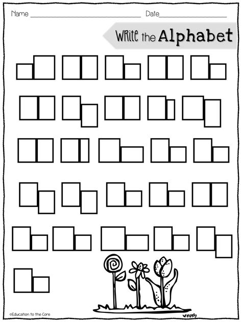 Kindergarten Writing Worksheets With Picture Box Thekidsworksheet