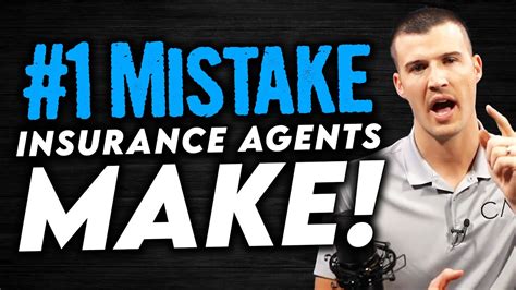 Do insurance agents make good money? The #1 Mistake Insurance Agents Make! - YouTube