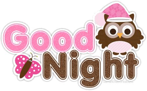 Glitter Text Graphic Good Night Wishes Glitter Text