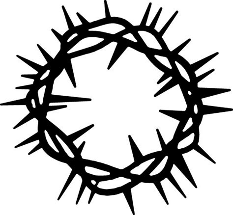 Crown Of Thorns Svg Religious Jesus Christ Thorns Vector File Etsy