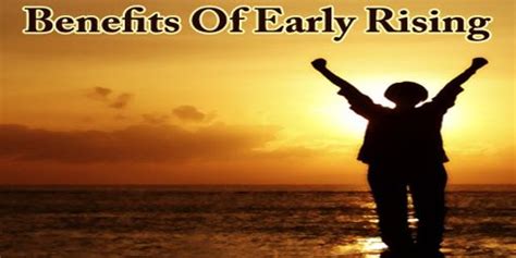 Speech For Benefits Of Early Rising Assignment Point