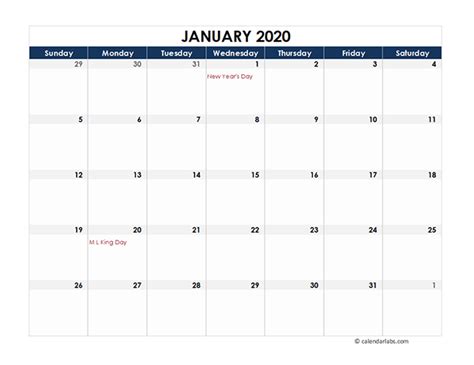 Year 2020 calendar planner to track your events, schedules, meetings, 2020 holidays, 2020 birthdays and more. 2020 Excel Calendar Spreadsheet Template - Free Printable ...