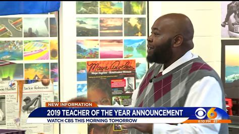Watch ‘cbs This Morning To See If Richmond Teacher Wins National