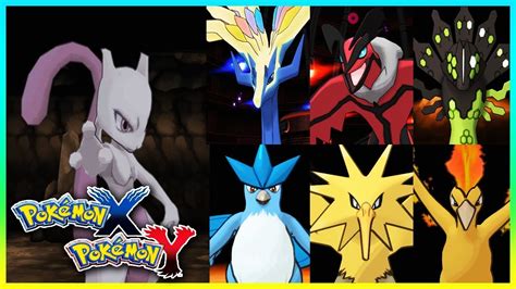 New Pokemon X And Y Legendaries