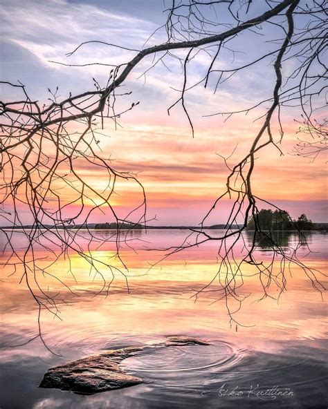🇫🇮 Early Spring Sunset Finland By Asko Kuittinen Askokuittinen