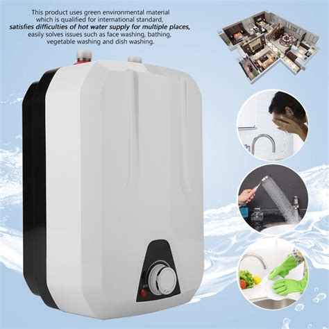 Wchiuoe Instant Electric Water Heater8l 1500w Mini Instant Electric