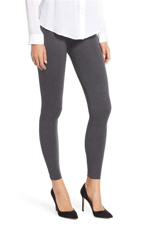 lyst spanx spanx look at me now seamless leggings in gray
