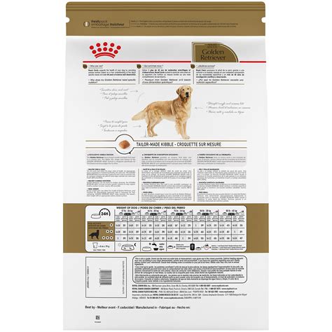 Royal Canin Golden Retriever Puppy Food Chart Effie Bills