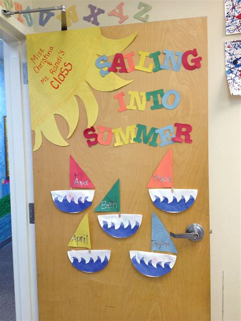 Home Summer Classroom Door Decorations With Summer Classroom