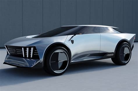 This Hydrogen Propelled Peugeot Concept Is An Ultra Edgy Luxury Coupe