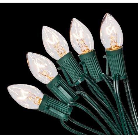 Do assembling the candy cane not unplug by pulling on cord. Home Accents Holiday C7 25-Light Clear Color Incandescent ...