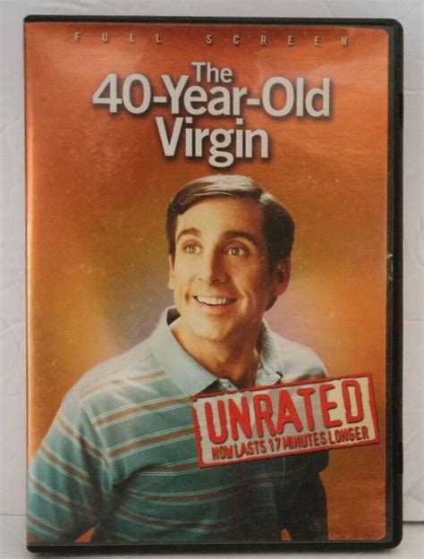 The 40 Year Old Virgin Dvd 2005 Unrated Full Screen 25192932021 Ebay