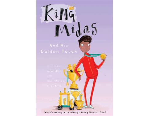 King Midas And His Golden Touch — Linda Byrne Illustration