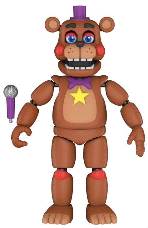 Buy Five Nights At Freddys Pizza Sim Rockstar Freddy Action Figure