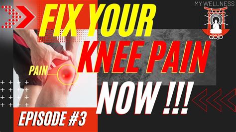 How To Fix Knee Pain Fast Stretching To Reduce Your Knee Pain Fast And