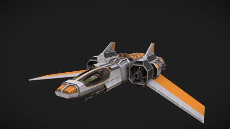Spaceship Download Free 3d Model By Jazoone 6164a88 Sketchfab