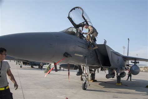 F 15e Strike Eagles Arrive At Adab To Support Ongoing Operations