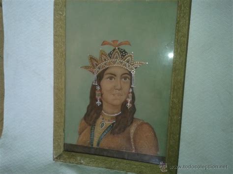 Preciosa Retrato De Malinche La Amante De Herna Comprar Pintura Al