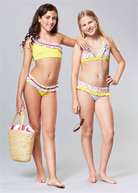 Girls Yellow Polka Dot Bikini Girls Yellow Two Piece Etsy