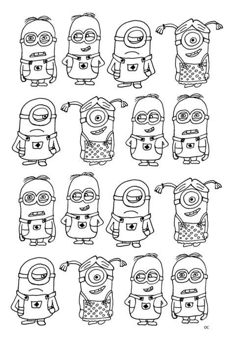 Despicable Me Coloring Pages 90 Free Coloring Pages
